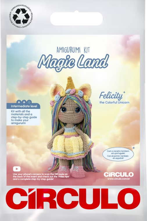 Circulo - Felicity Unicorn Crochet Kit