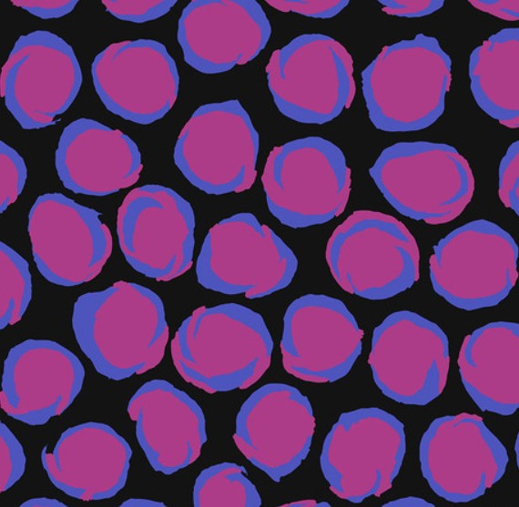 Kaffe Fassett Twist Black quilting fabric