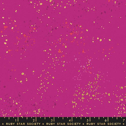 Ruby Star Speckled Canvas Metallic Berry RS1117 62LM canvas