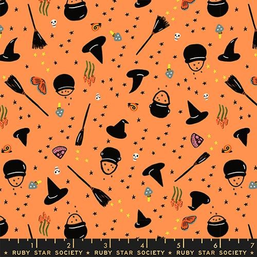 Moda - Ruby Star - Freaky Familiars - Pumpkin RS5195 12