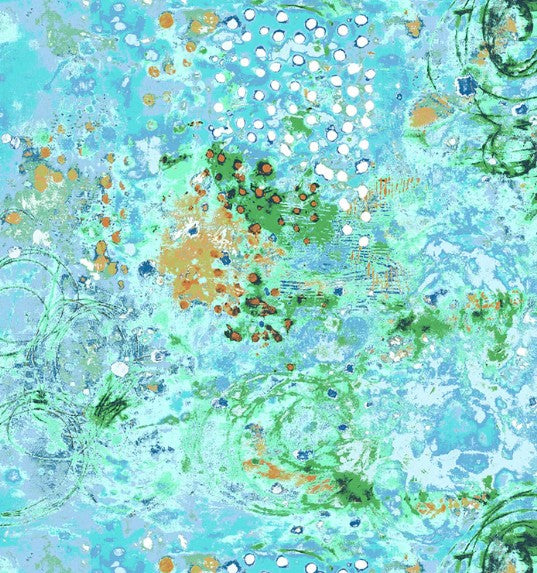 Windham 52814D-4 Sea Glass cotton quilting fabric