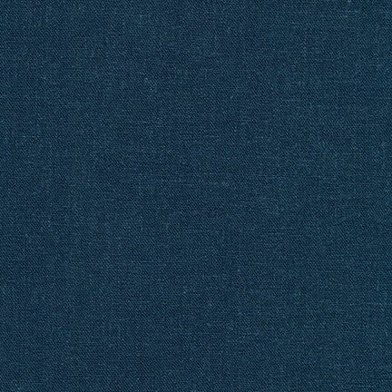 Robert Kaufman Brussels Washer Indigo B031-1178 linen blend fabric
