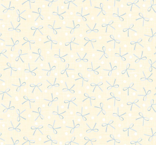 Timeless Treasures - Til the Cows Come Home - BOWS FUN-CD4048 VANILLA
