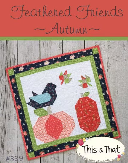 Feathered Friends Autumn Pattern by Sherri Falls This That