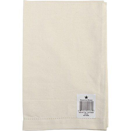 Cotton linen blend hand towel 17x27 embroidery blank