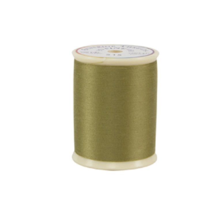 So Fine Polyester Thread 3-ply 50wt 550yds Patio Green