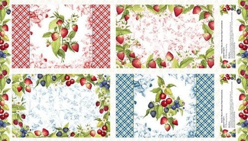 Lumin Patchwork Picnic multi W105-010-035 quilting cotton fabric