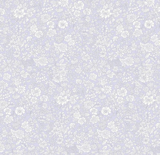 Liberty Emily Belle Lilac Tana Lawn cotton fabric