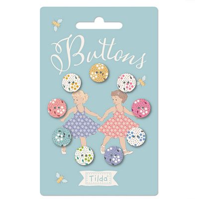 Tilda Meadow Basics buttons 12mm sewing notion