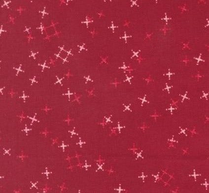 Moda Darling Peony Cranberry 48794-16 Robin Pickens quilting cotton