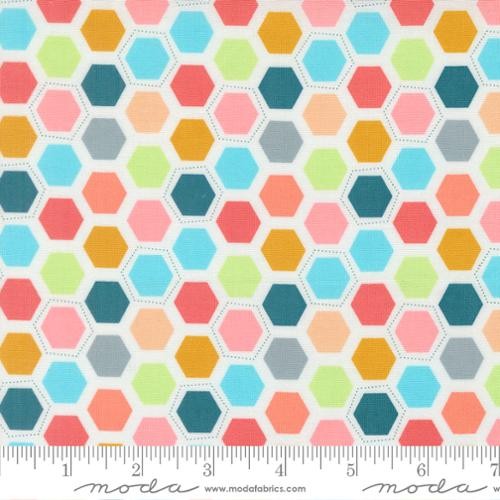 Moda Honeyed Horizon Keri Anguiano 47016-11 cloud quilting cotton