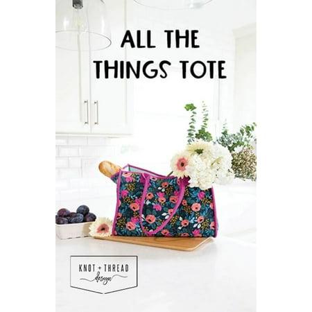 All The Things Tote bag sewing pattern pockets