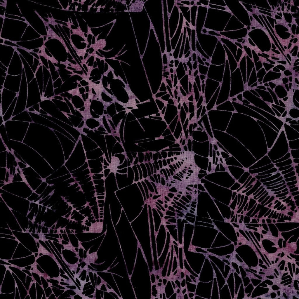 Island Batik - Boo Bash - Jerry Khiev - Spiders and Webs - Black 122551795