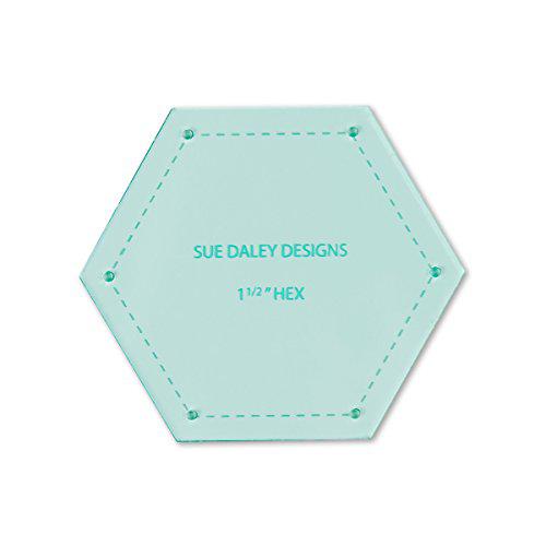Sue Daley THEX1 1" Hexi Template