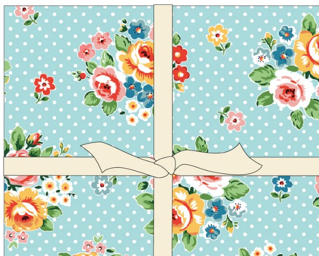 Poppie Cotton-10" Precuts 42 Prints-flower market