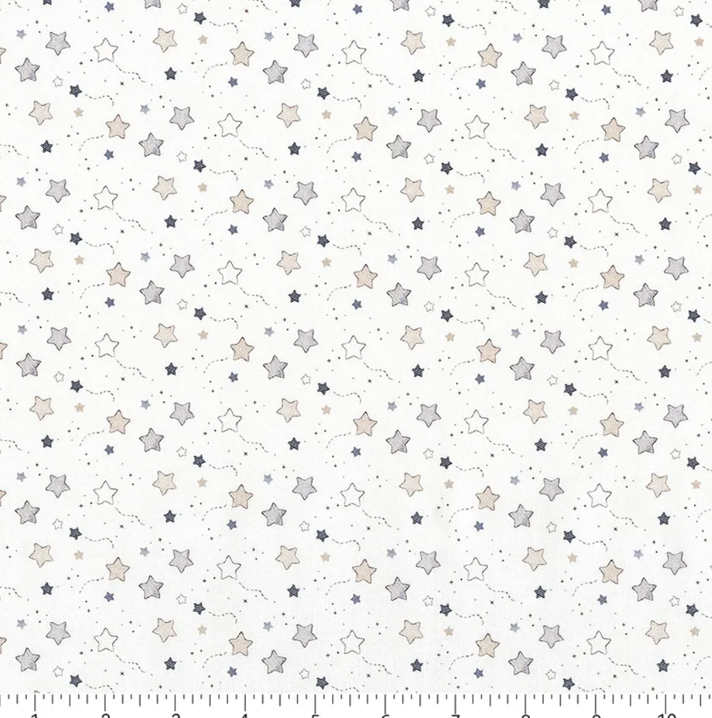 Figo Soaring Dreams white 91244-10 fabric by Northcott