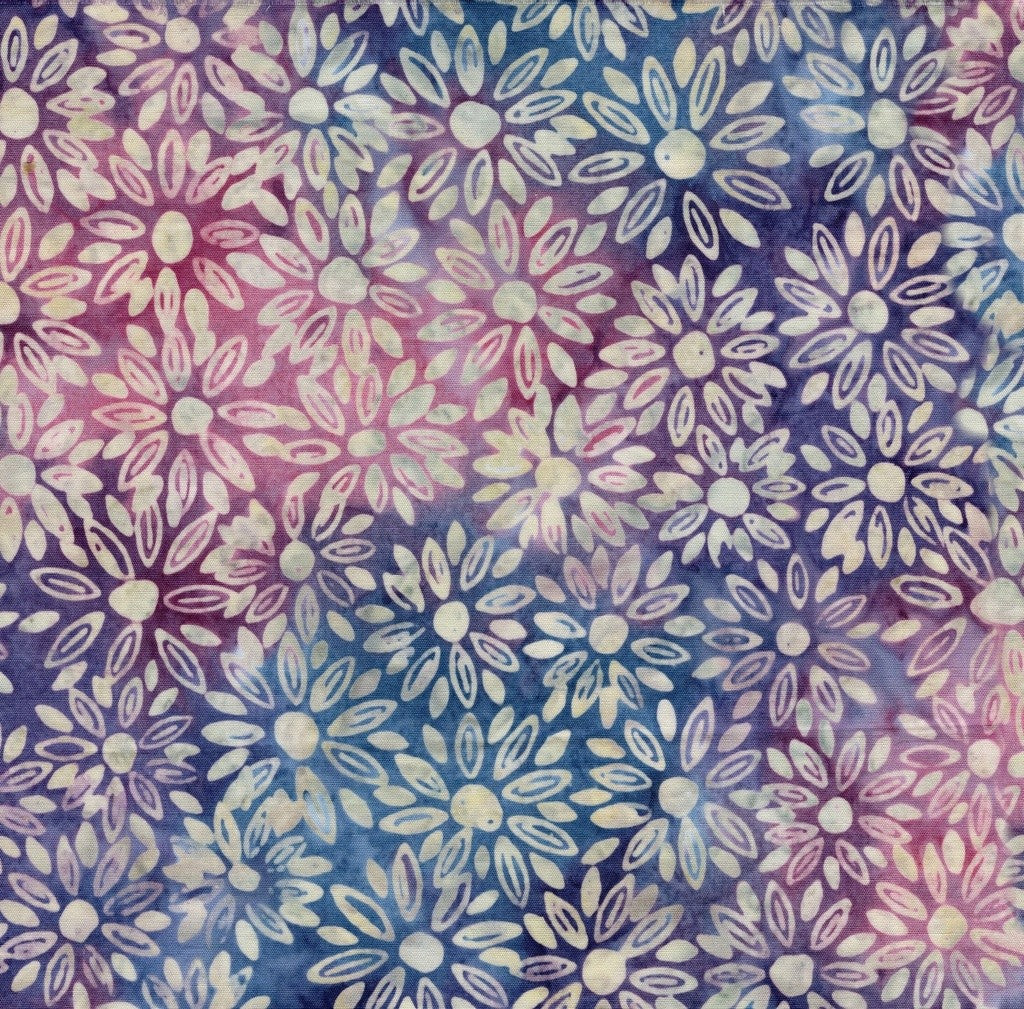 Lumin - Crazy for Daisies - Medium Daisies Multi Pink Purple Blue - Heidi Pridemore, The Whimsical Workshop