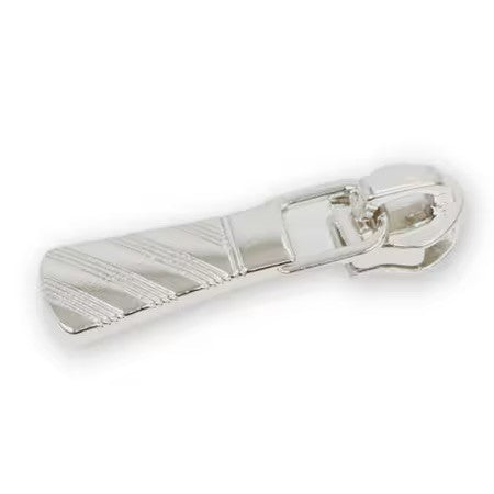 Four 5 Necktie Zipper Pulls Nickel