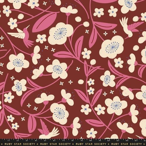 Moda - Ruby Star - Persimmon - Cranberry RS1127 14