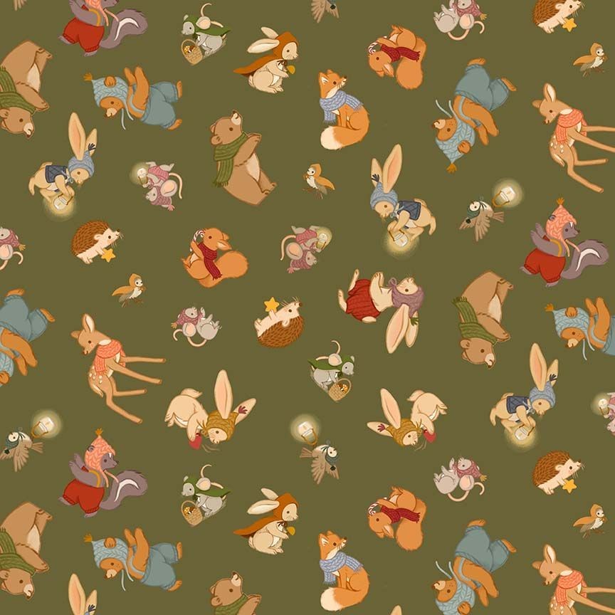 Dear Stella - Little Forest Holiday - Forest Friends Clover