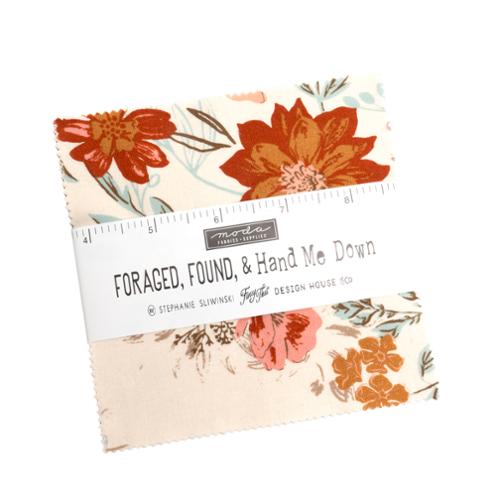 Foraged Found Charm Pack Moda precut 5 inch squares