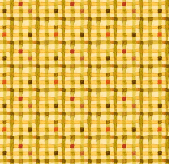 Windham Cats Around Town Pawsome Plaid 55003-11 mellow fabric