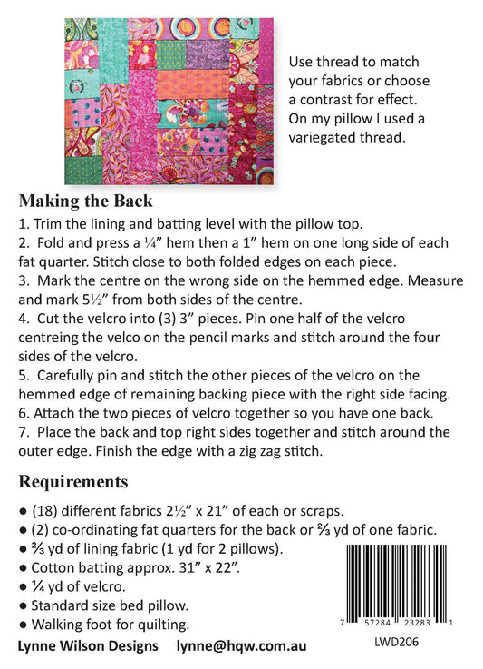 Snuggle Pillow - Pattern