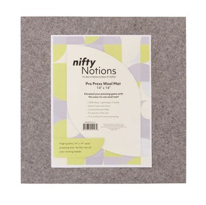 The Nifty Pro Press Pal Wool Mat 14" x 14"