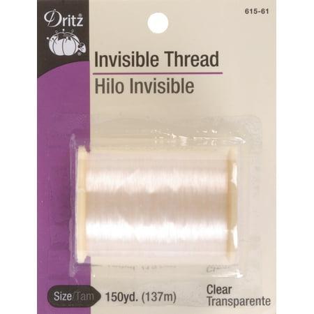 Dritz Invisible Thread 150 yard clear monofilament thread