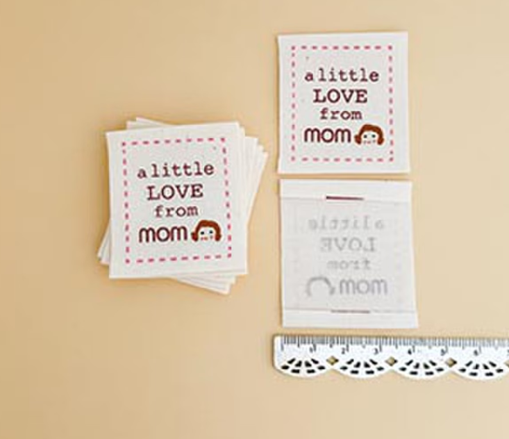 Minki Kim - Love from Mom Cotton Labels