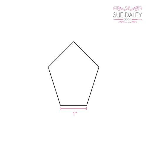 Sue Daley Designs Quatro Petal Paper Pieces Template Notion