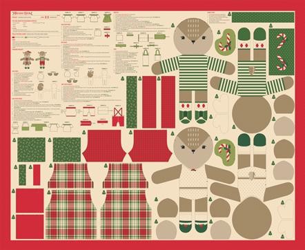 Moda - Holiday Cheer - Stacy Iest Hsu - Panel Natural 20979 11