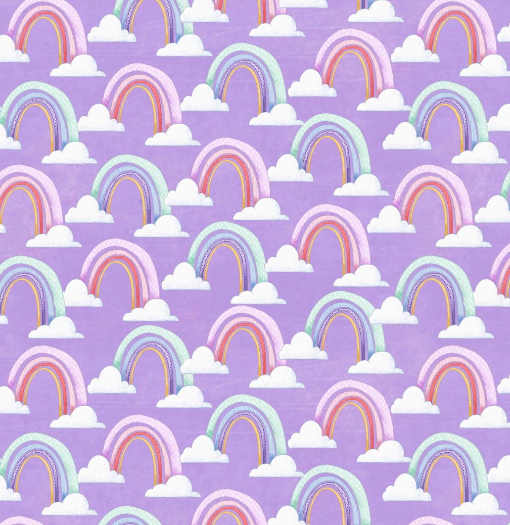 Michael Miller Lavender Rainbow Dreams purple blender quilting cotton