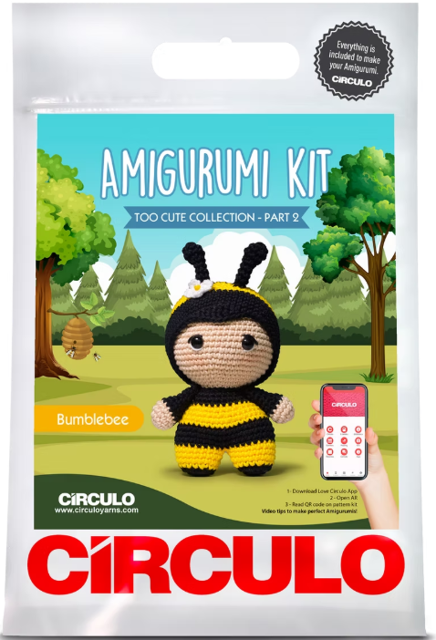 Circulo - Bumble Bee Crochet Kit