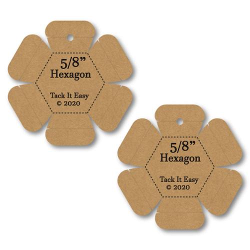Tack It Easy Gadget 5/8 inch hex paper piecing tool