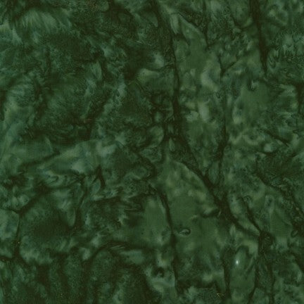 Kaufman Batik Prisma Dyes Fabric, AMD-7000-224 Evergreen