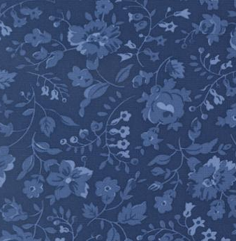 Moda Blueprint Navy 55338-16 quilting cotton