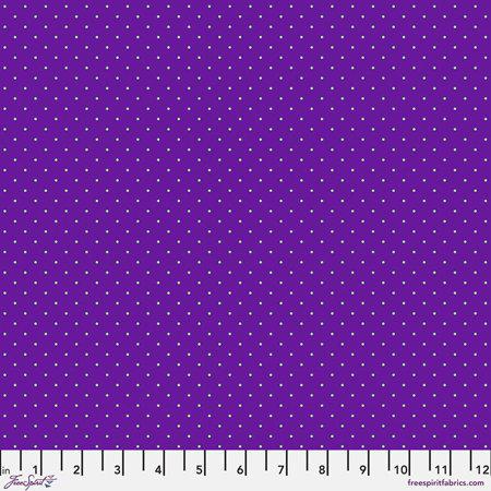 Free Spirit Fabrics True Colors by Tula Pink Tiny Dots Opal