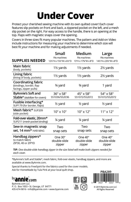 Under Cover - Pattern