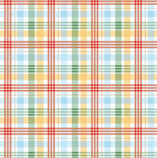 Riley Blake Winnie the Pooh Plaid Multi quilting cotton fabric