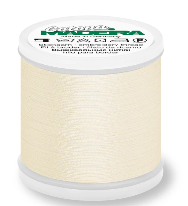 Madeira Thread - Ecru Cotona 30wt 504
