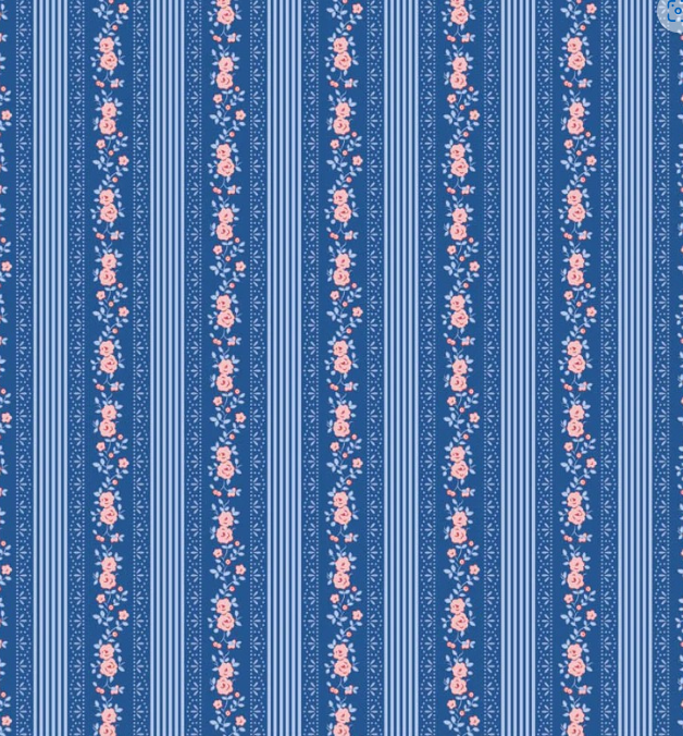 Tilda Something Blue Claramay Denim quilting cotton fabric