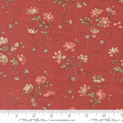 Moda Fleur De Paris Garance 13991 14 French General quilting cotton red