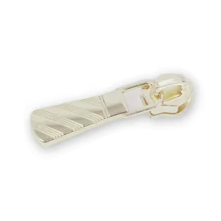 Four 5 Necktie Zipper Pulls Gold