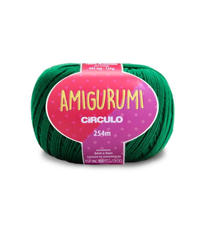 Circulo - Amigurumi - 100% Cotton Yarn - Brazilian Green 5767