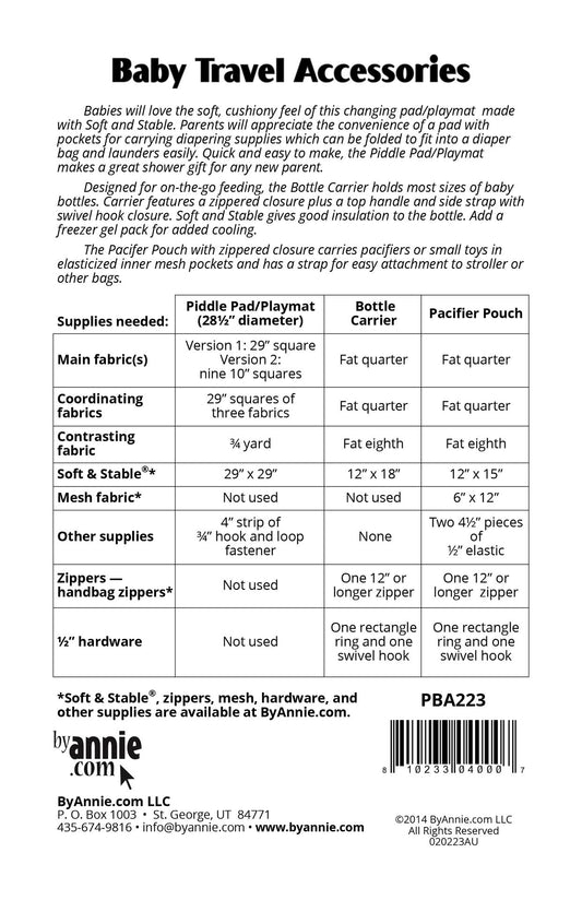 Baby Travel Accessories - Pattern