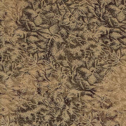 Michael Miller Fairy Frost Earth metallic cotton quilting fabric