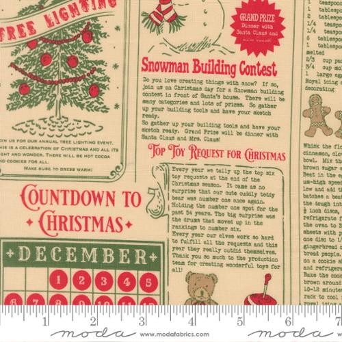 Moda - Holiday Cheer - Stacy Iest Hsu - Natural 20970 11