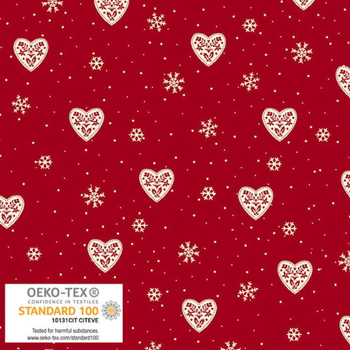 Blank - Scandinavian Christmas - 4497-146 Red