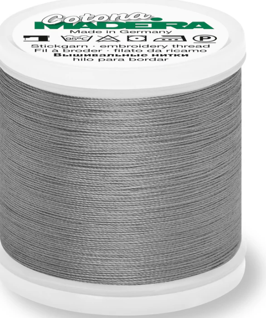 Madeira Thread - Dark Grey Cotona 30wt 729